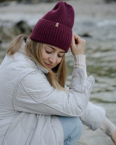 Beanie Levi bordeaux