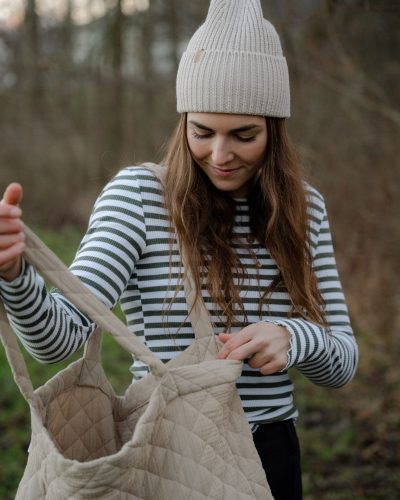 Beanie Levi hellbeige